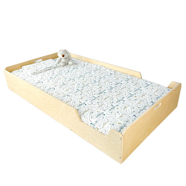 Montessori Floor Bed with Rails (Crib or Twin) Made In Canada