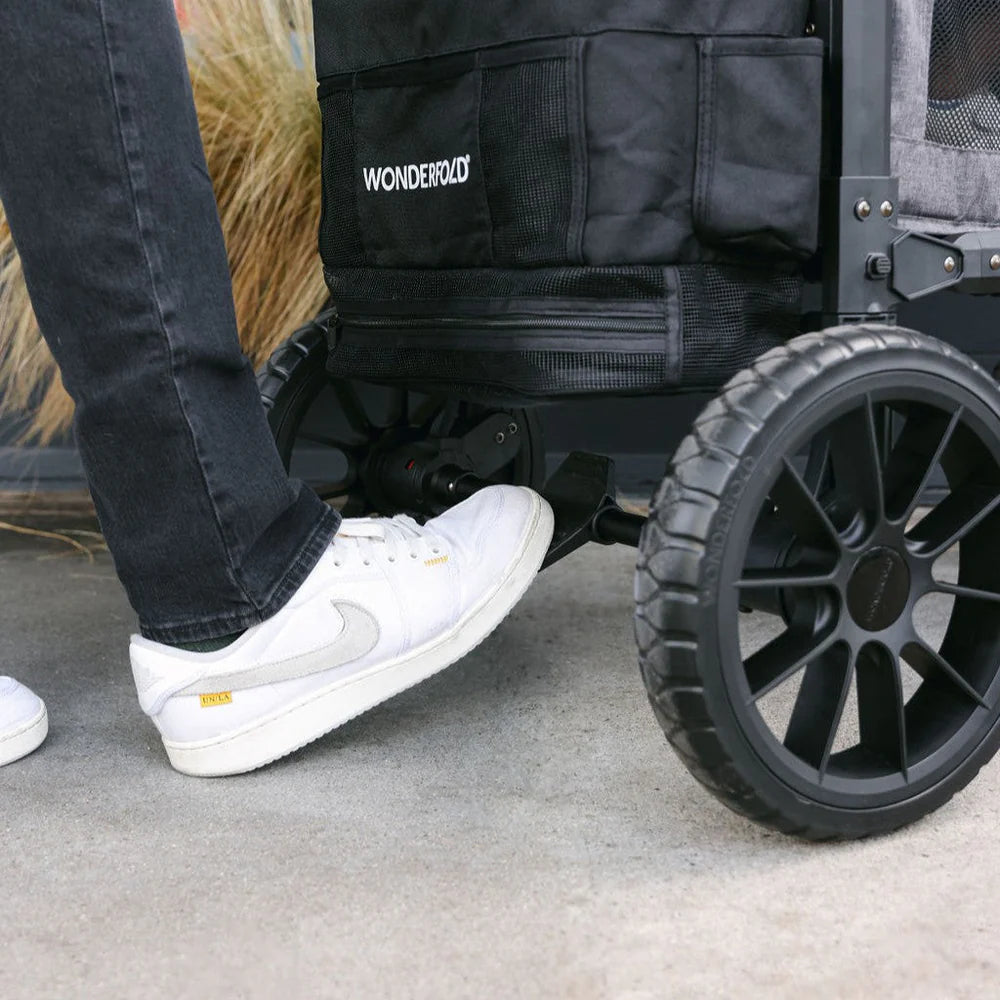 Wonderfold 6-Seater Stroller Wagon | All-Terrain Folding Push & Pull Wagon