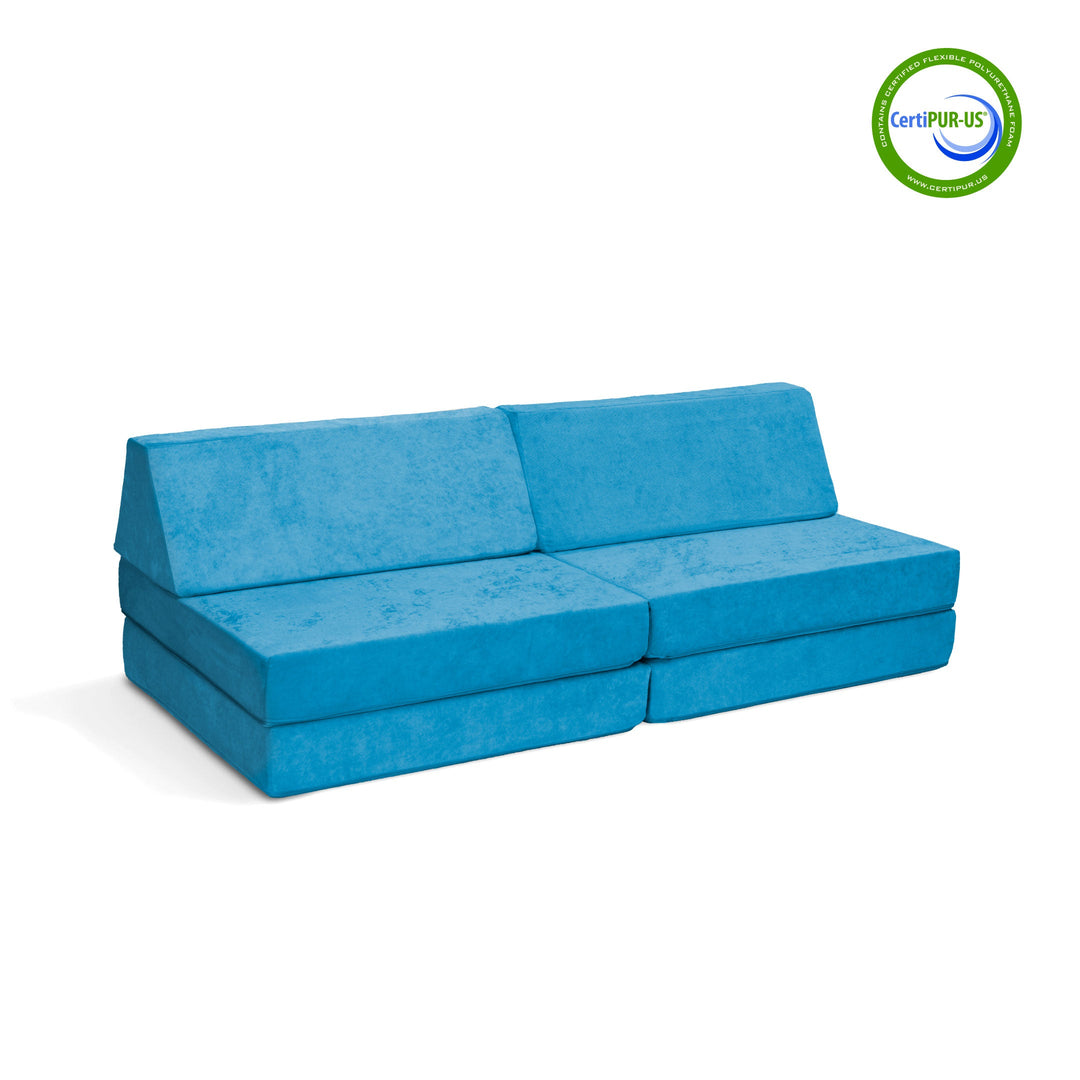 The Coconut Play Couch in Bubble Bliss