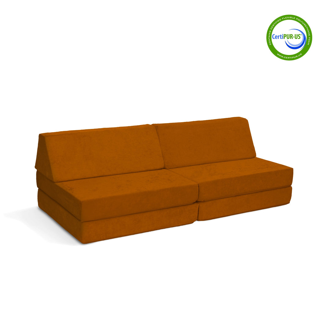 The Coconut Play Couch in Cinnamon Crunch