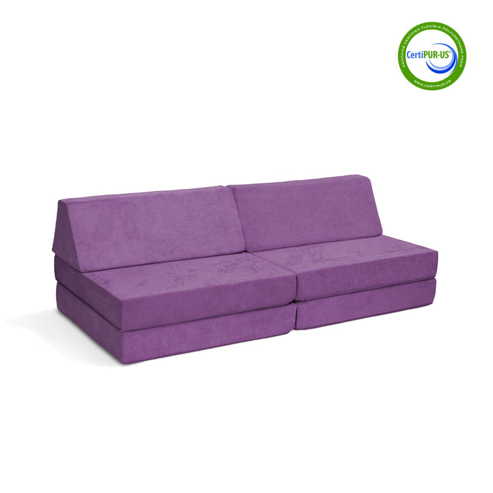 The Coconut Play Couch in Groovy Grape