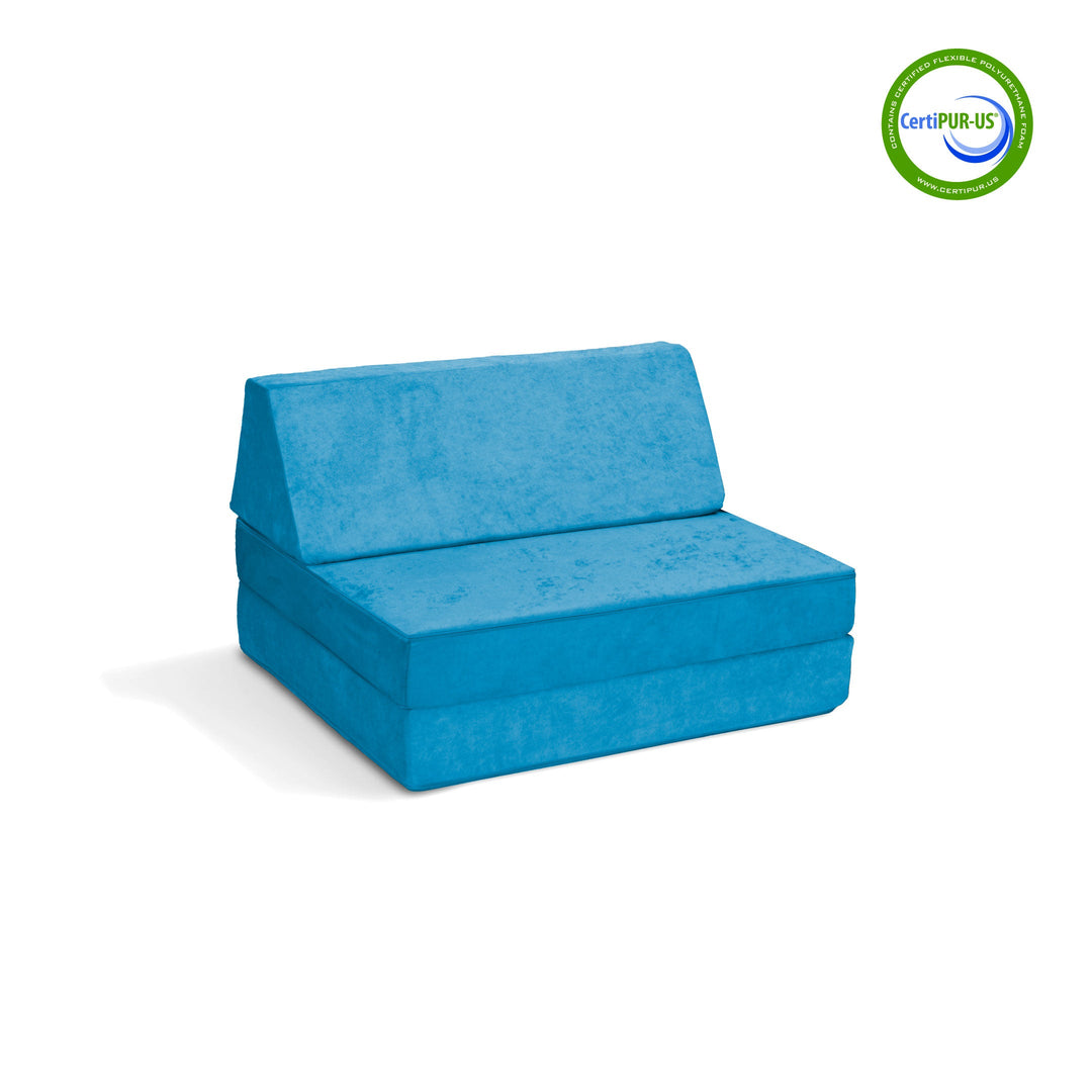 The Half-Coconut Play Couch in Bubble Bliss
