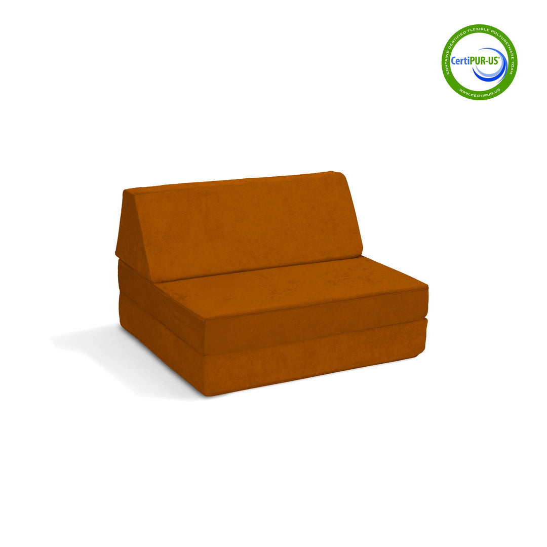 The Half-Coconut Play Couch in Cinnamon Crunch
