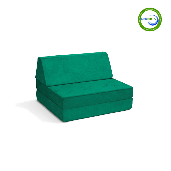 The Half-Coconut Play Couch in Forest Fern