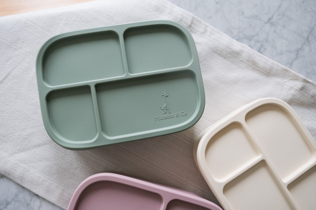 Silicone bento lunch box