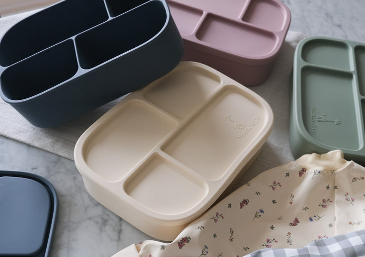 Silicone bento lunch box
