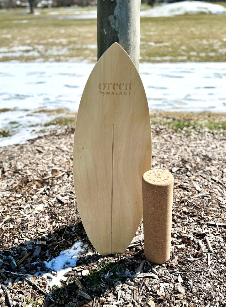 Wooden Surfing Balance Board