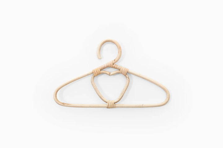 Rattan Kids Hangers (Set Of 5)