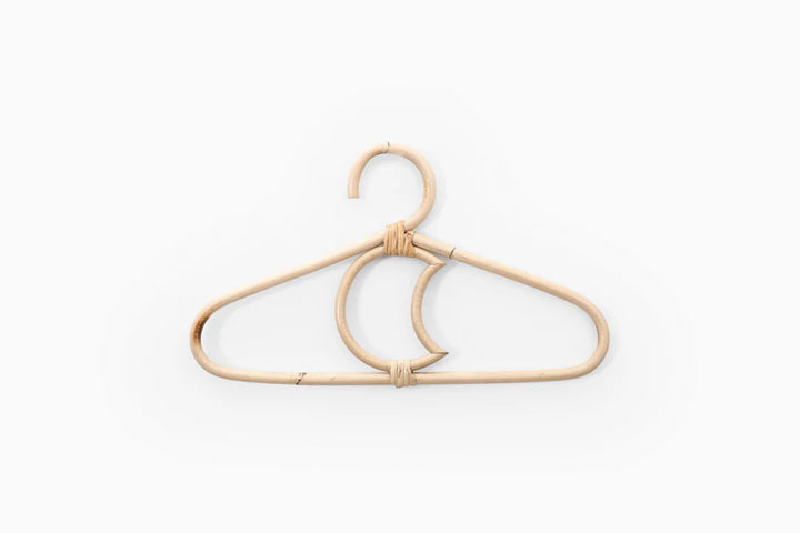 Rattan Kids Hangers (Set Of 5)