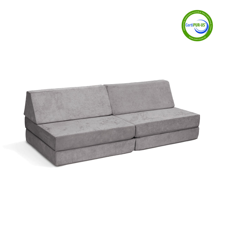 The Coconut Play Couch in Rhino Tango