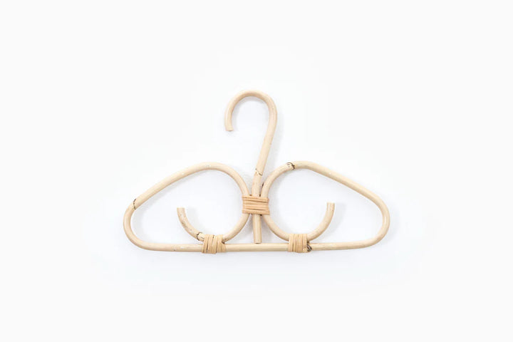 Rattan Kids Hangers (Set Of 5)