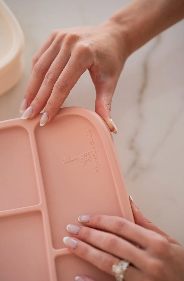 Silicone bento lunch box