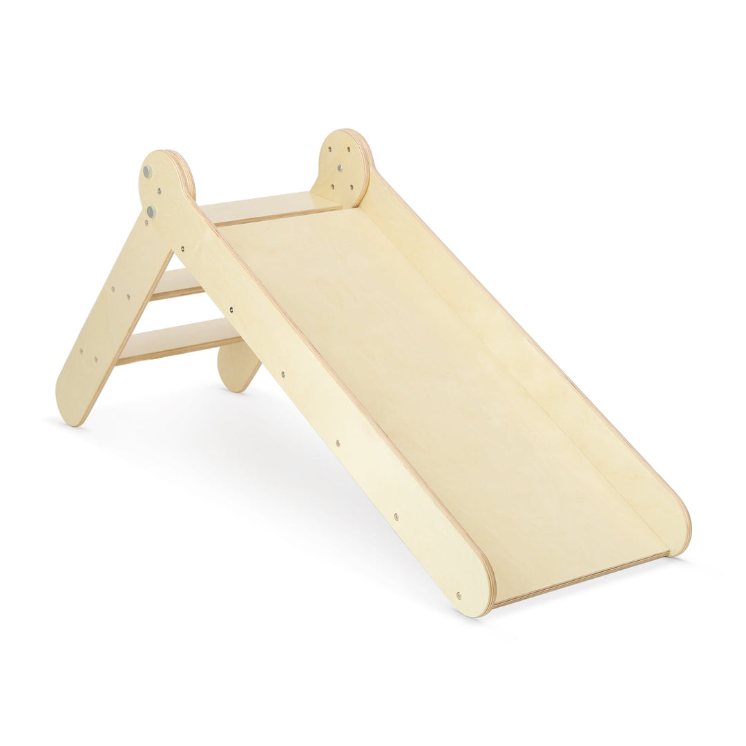 2-in-1 Slide N' Sketch Children's Folding Wooden Slide Easel