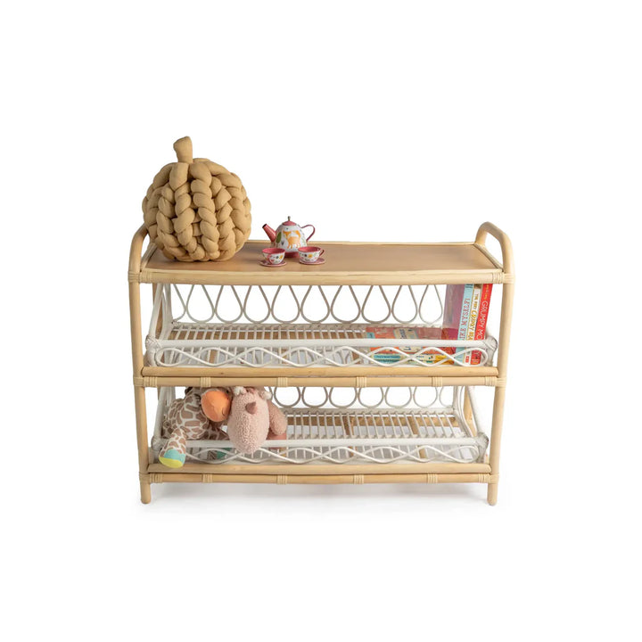 Rattan Kids Shelf - Small