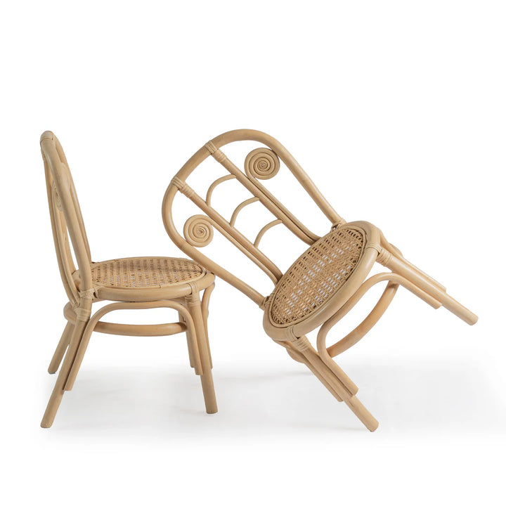 Rattan Kids Chairs - HACHI (Set Of 2)