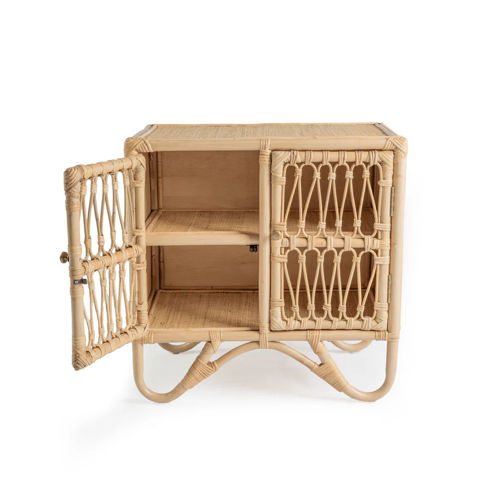 Rattan Kids Cabinet