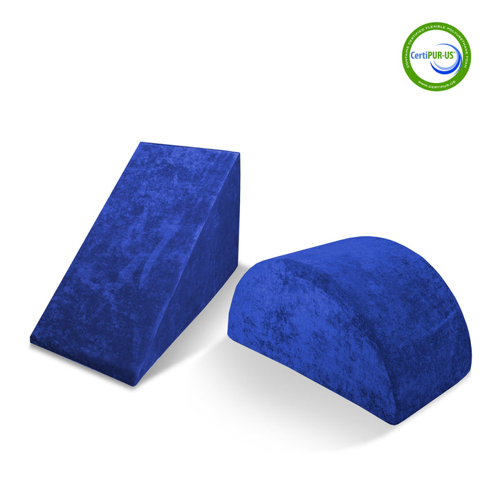 Wedge & Mega Rocker Bundle in Cosmic Cobalt