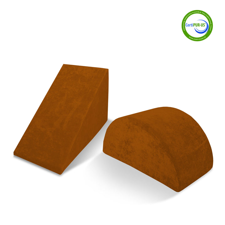 Wedge & Mega Rocker Bundle in Cinnamon Crunch