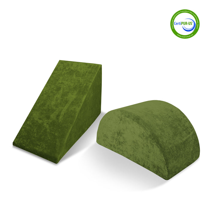Wedge & Mega Rocker Bundle in Matcha Cha-Cha