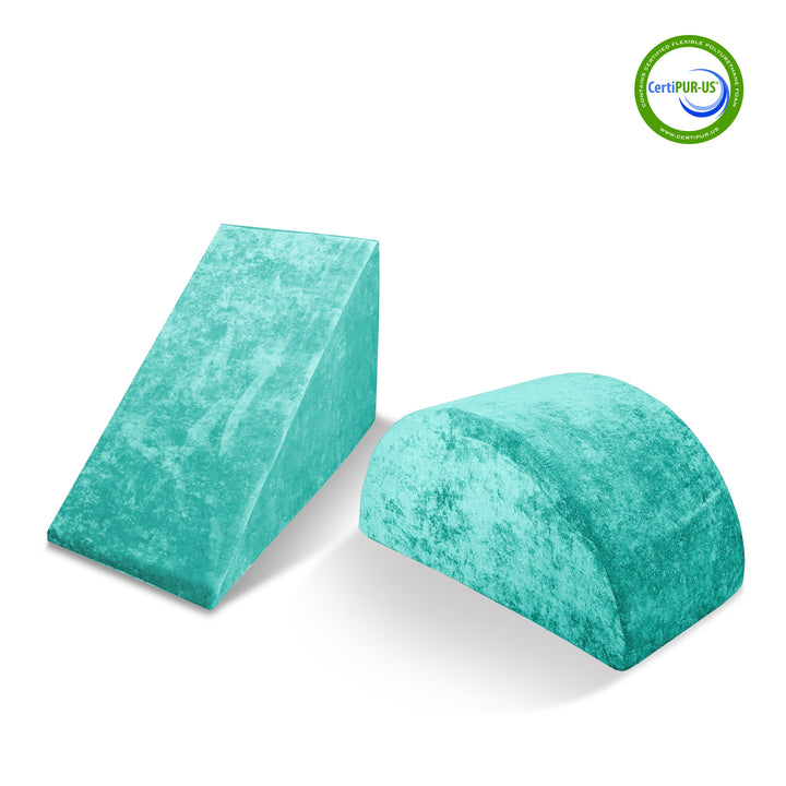 Wedge & Mega Rocker Bundle in Tropical Teal