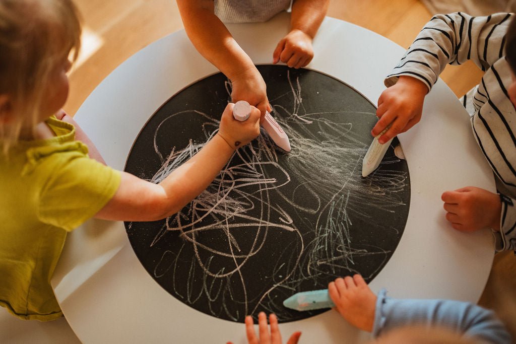 Wooden Sensory Table for Toddlers - 4-in-1 Montessori Activity Table