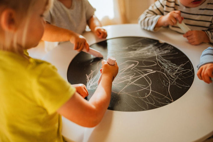 Wooden Sensory Table for Toddlers - 4-in-1 Montessori Activity Table
