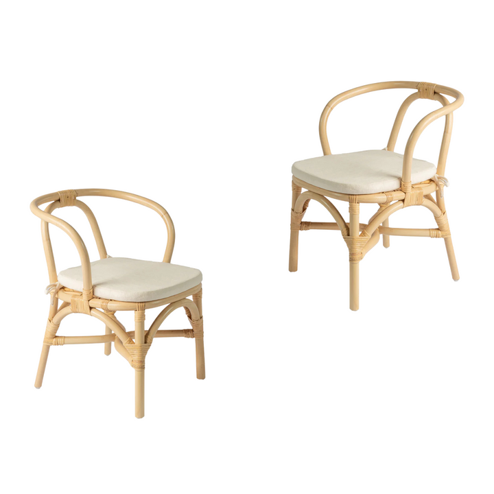 Rattan Kids Chairs - JOEY (Set Of 2)