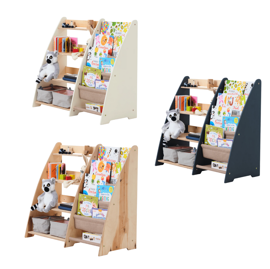 2in1 Montessori Shelf for Books and Toys