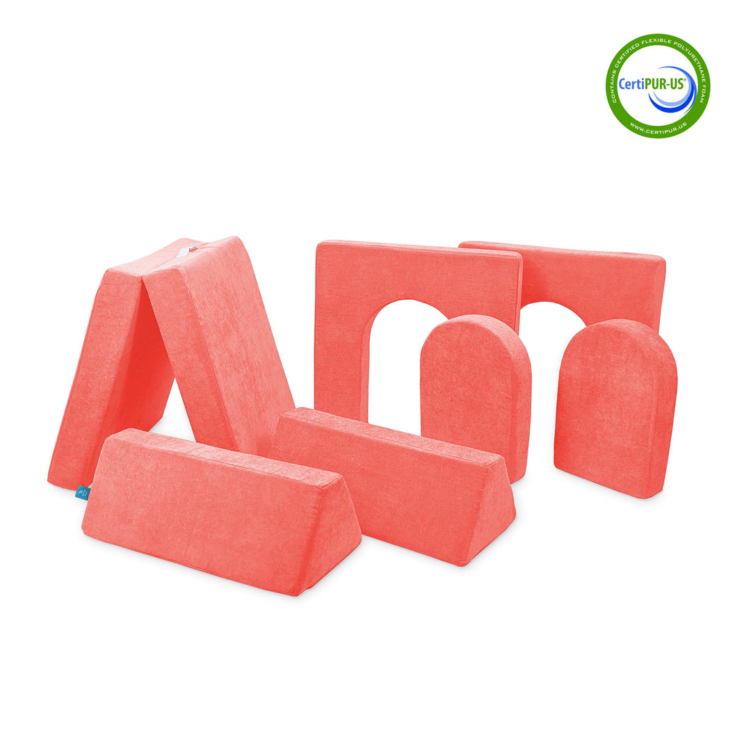 Builder Bundle (7 pieces) in Coral Crush