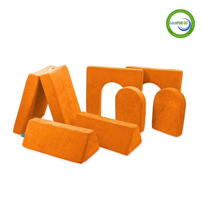 Builder Bundle (7 pieces) in Twisty Tangerine