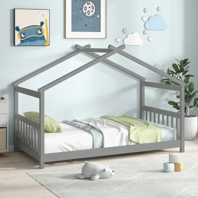 Toddler House Floor Bed - TWIN SIZE