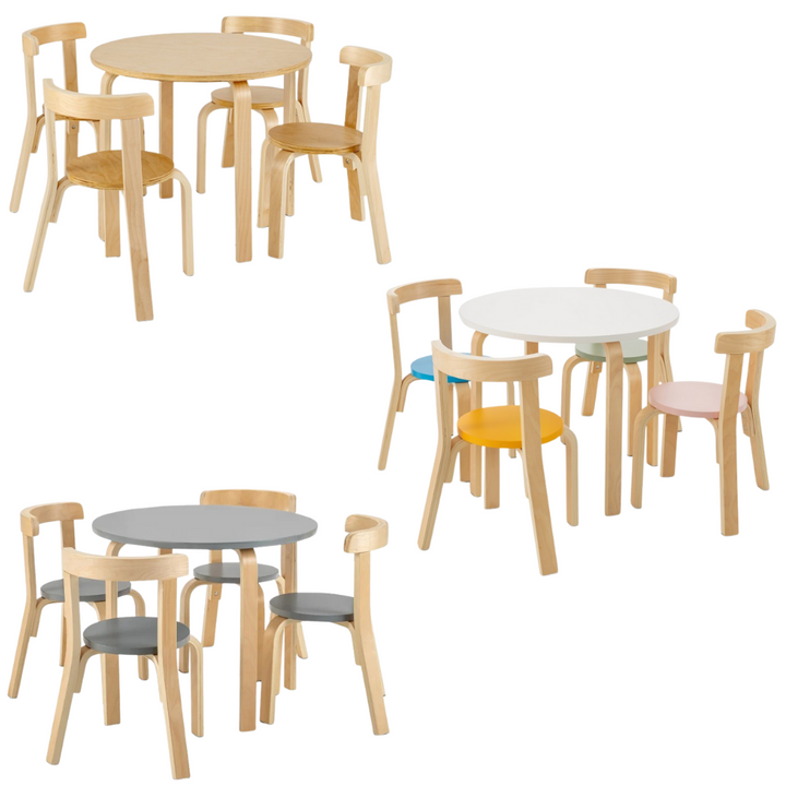 Desk & Chairs Set