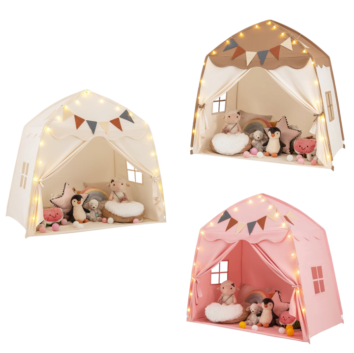 Large Kids Play Tent With Lights