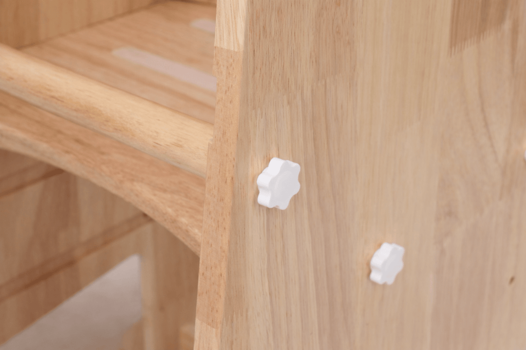 Learning Tower - Toddler Kitchen Stool (Natural) With Stabilizers