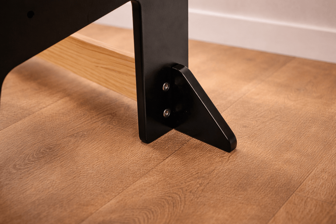Learning Tower - Toddler Kitchen Stool (Black) With Stabilizers
