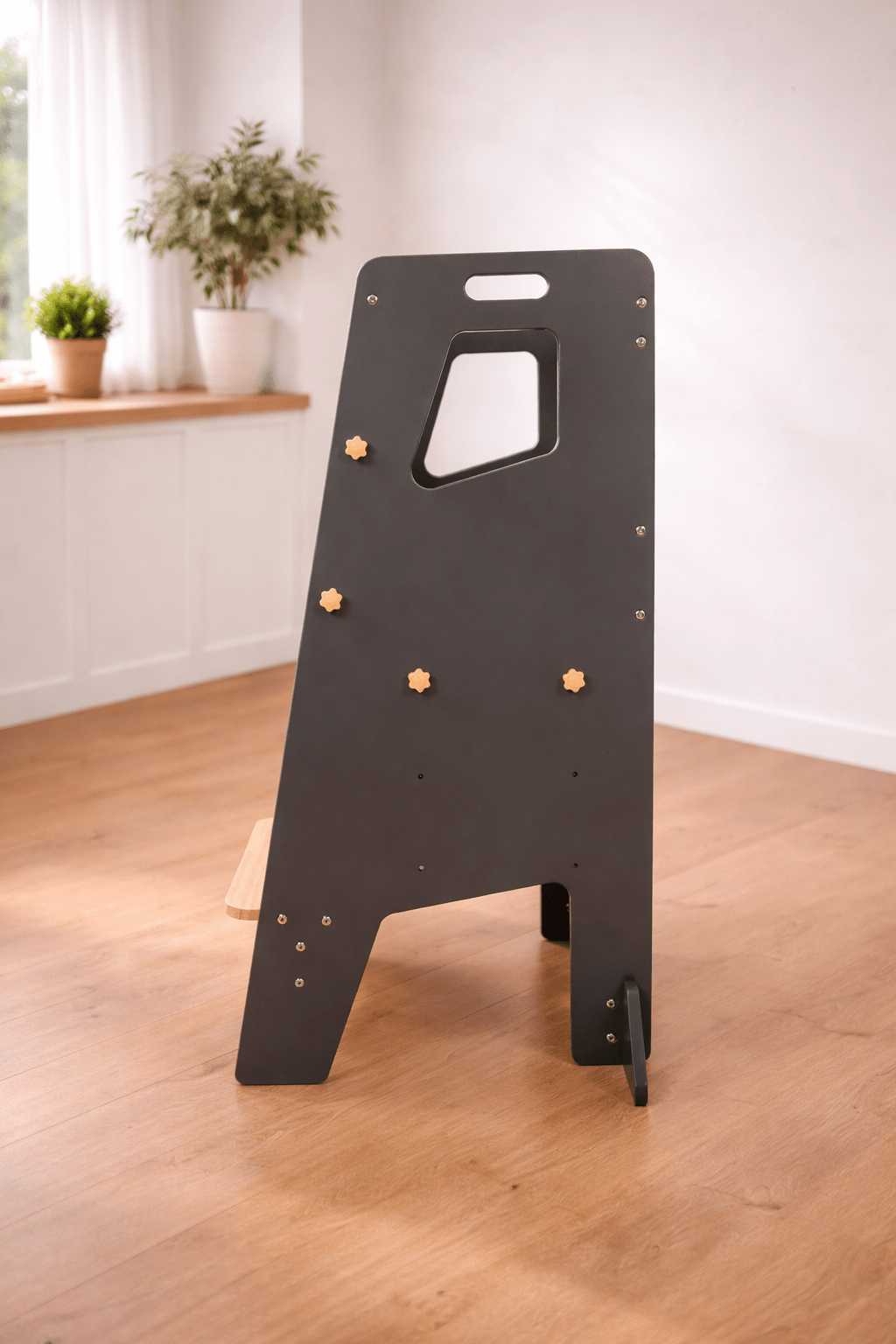 Learning Tower - Kitchen Helper Stool - Dark Grey