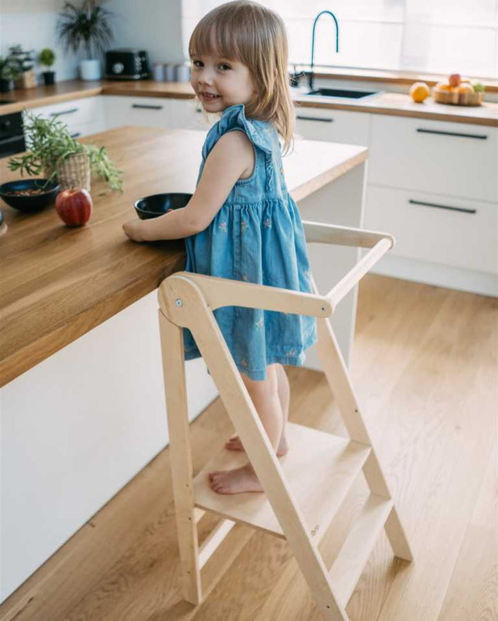 Foldabel Kitchen Helper / Learning Tower - Ultra Slim