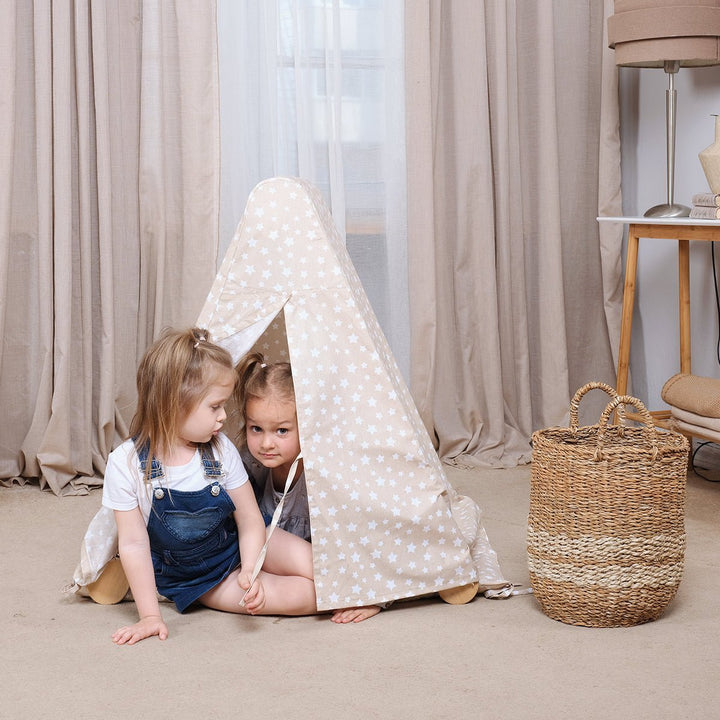 Tent Cover & Mat for Pikler Climbing Triangle – Play Fort Canopy Accessory