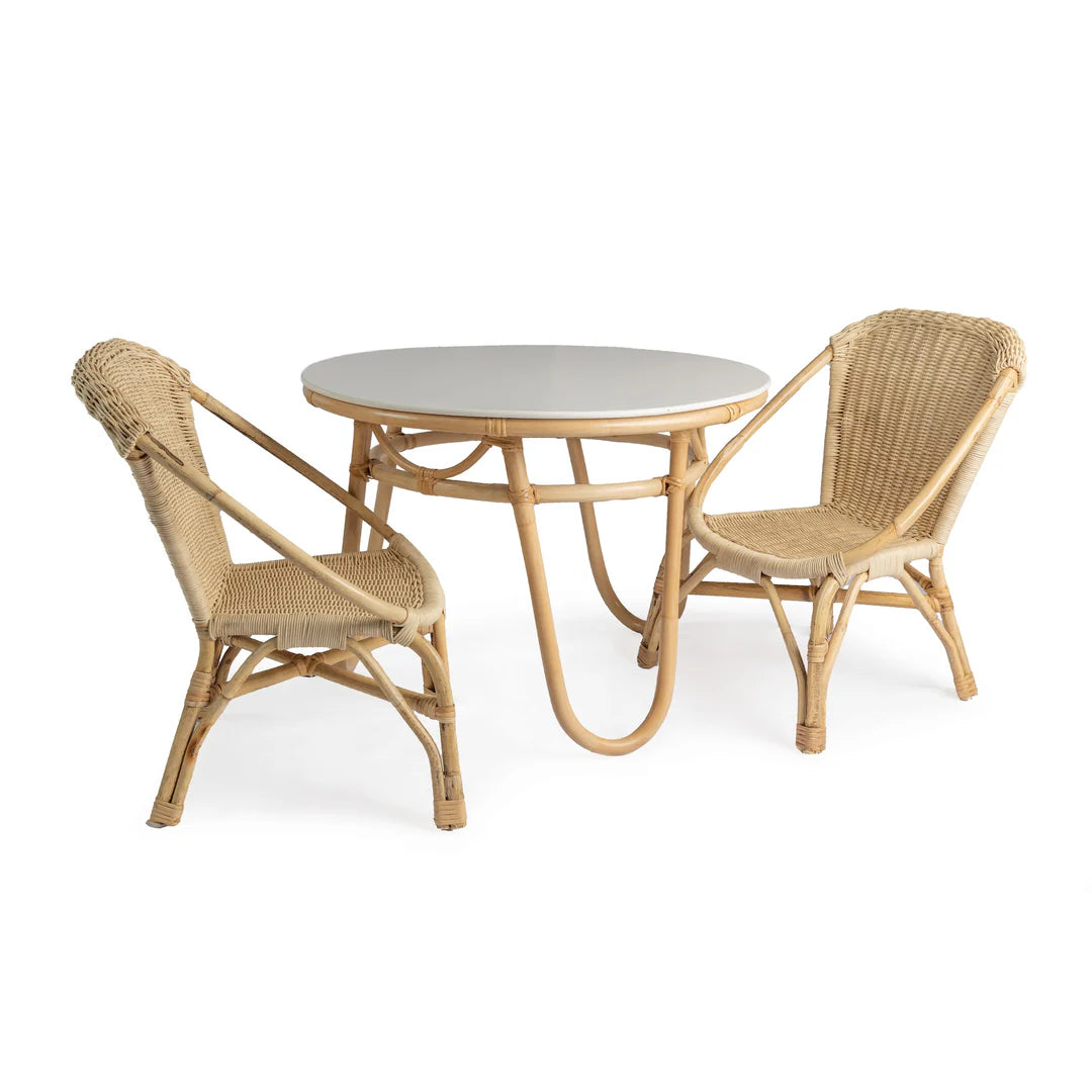 Rattan Kids Chairs - FAWN (Set Of 2)