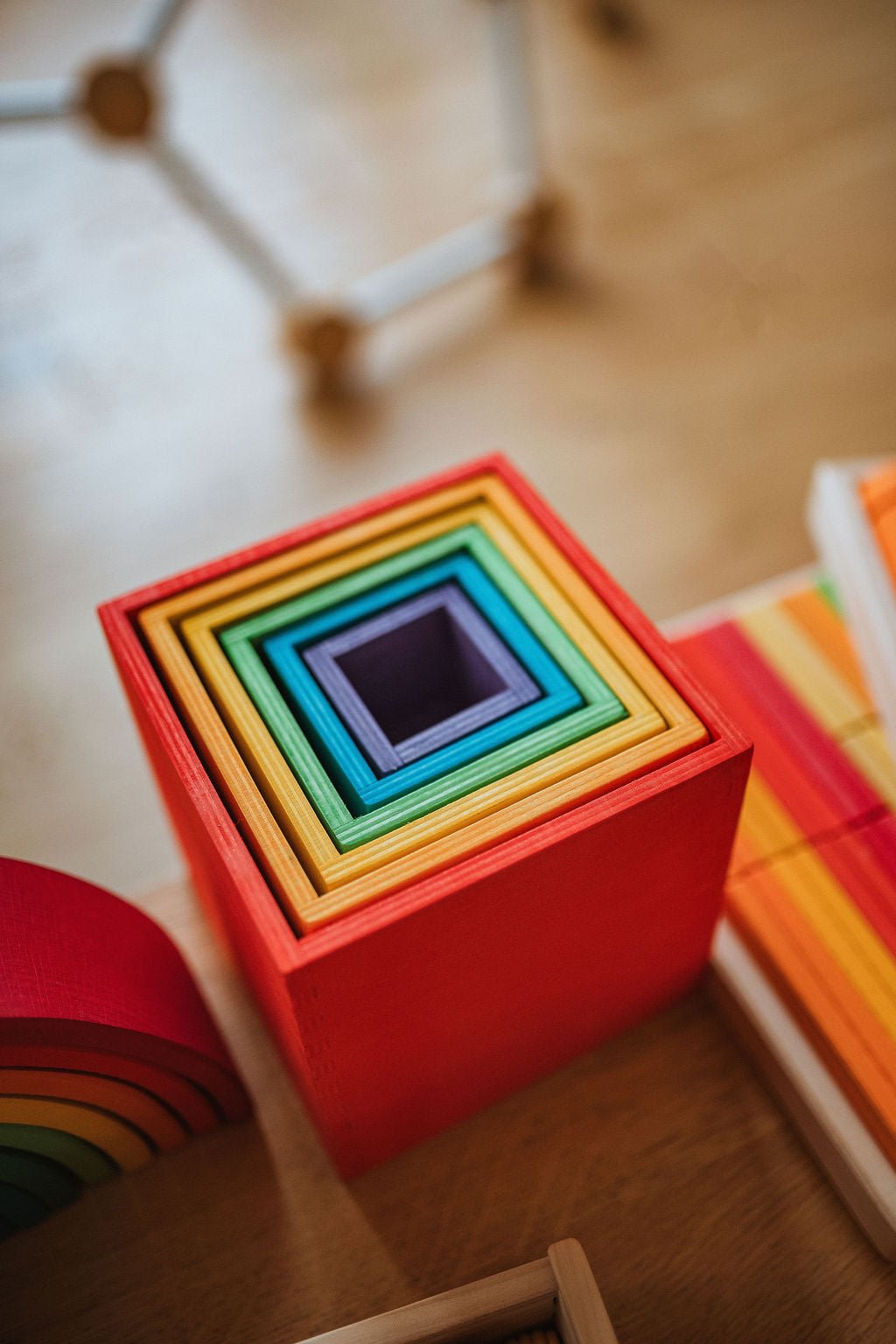 Wooden Nesting Cubes